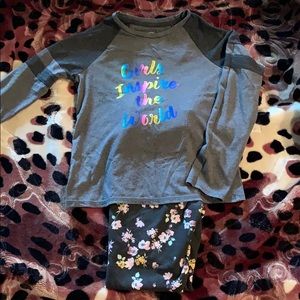 3 for $20😍💎Girls Long Shirt and Pant Set